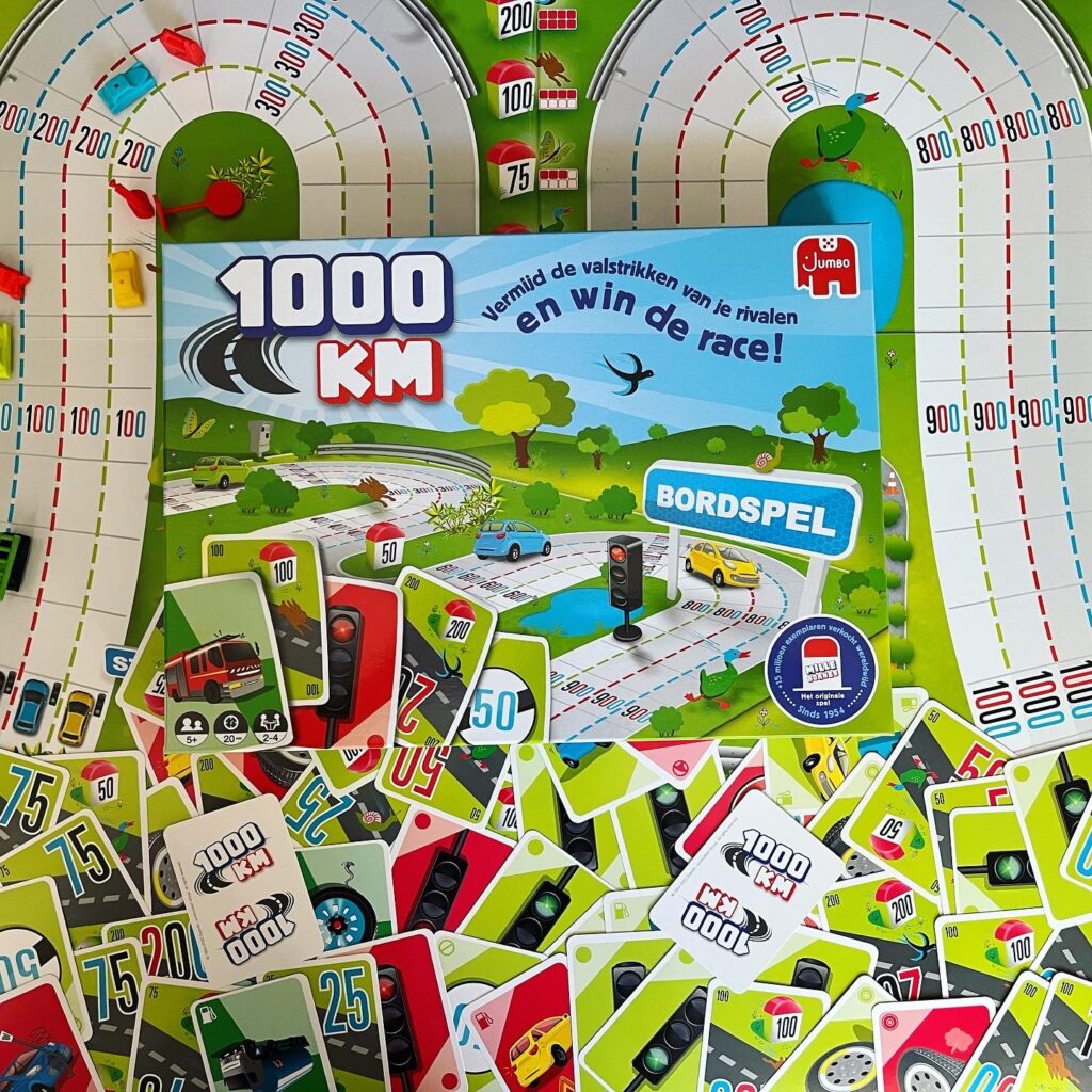 1000 Bornes sur un Plateau, Board Game