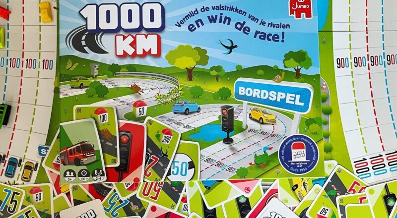 Mille Bornes, Board Game