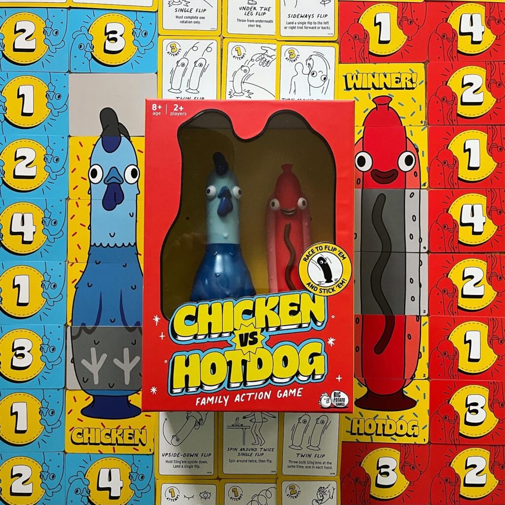 Review: Chicken vs Hotdog (Big Potato Games) – English