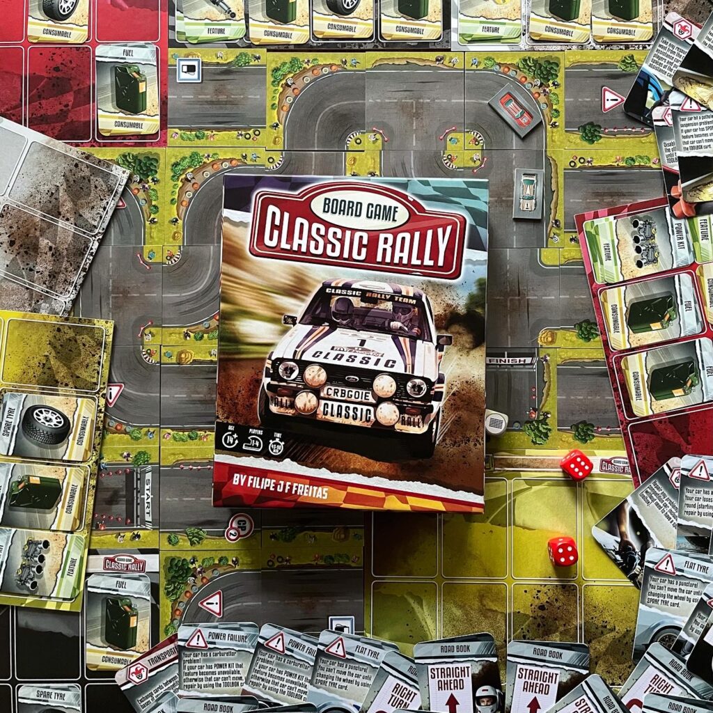 Preview: Classic Rally Board Game – English