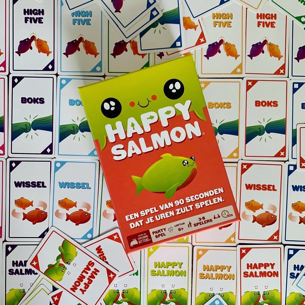 Happy Salmon Review - Board Game Review